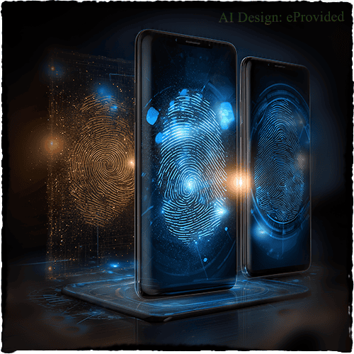 Locked smartphone screen showing password entry for forgot phone password